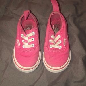 Pink classic vans